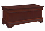 Louis Warm Brown Wood Cedar Chest