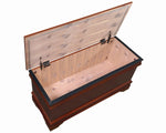 Louis Warm Brown Wood Cedar Chest