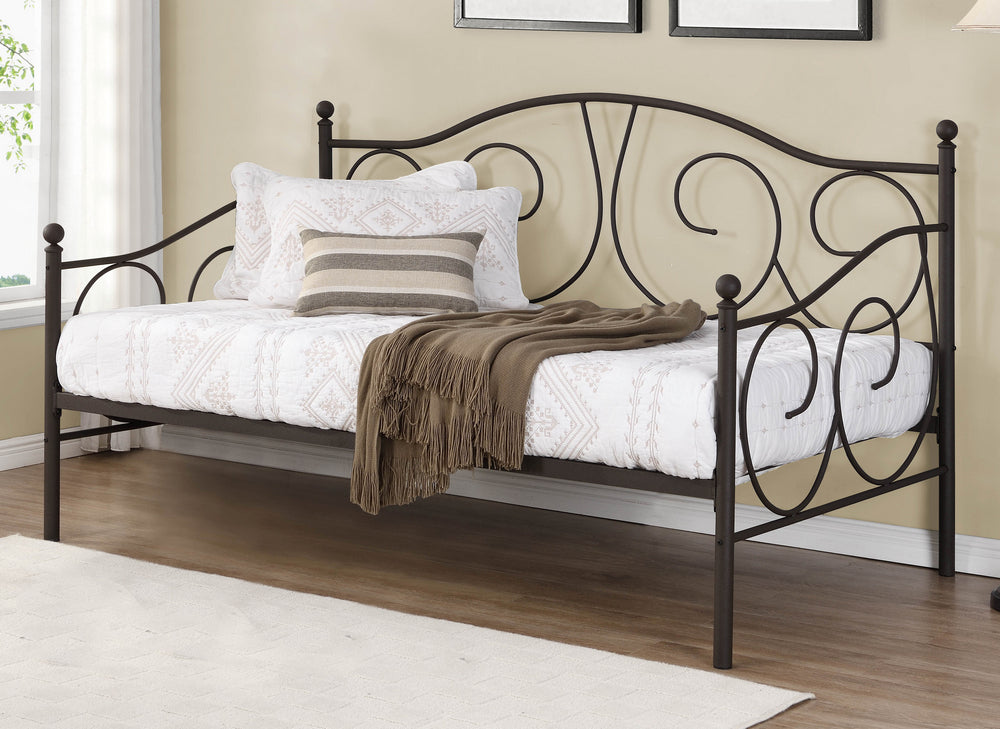 Lucille Copper Metal Twin Daybed