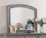 Maceline Weathered Grey Wood Frame Dresser Mirror