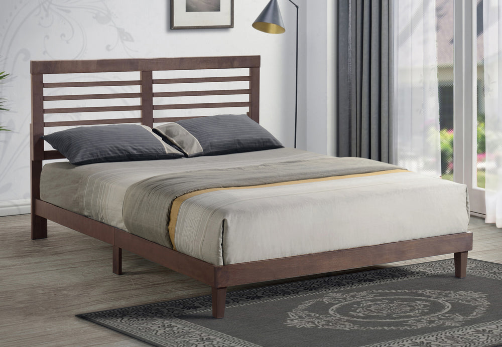 Mamie Brown Wood Queen Platform Bed