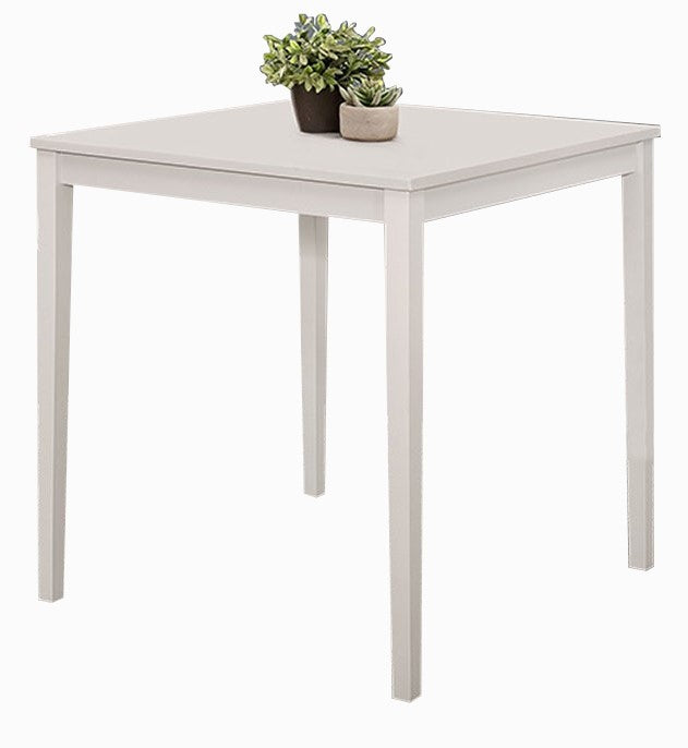 Mariam Light Grey Wood Square Dining Table