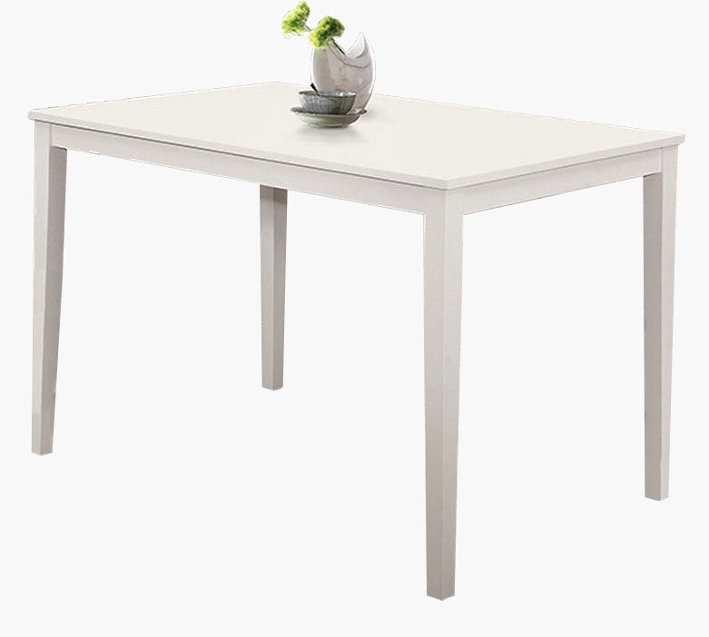Mariam White-Washed Natural Wood Dining Table