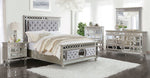 Marseille Champagne Wood Queen Bed