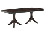 Marston 9-Pc Dark Cherry Wood Dining Table Set