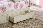 Maureen Antique White Wood Twin Daybed