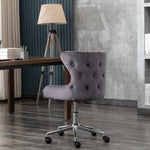 Mckenna Grey Fabric Adjustable Office Chair