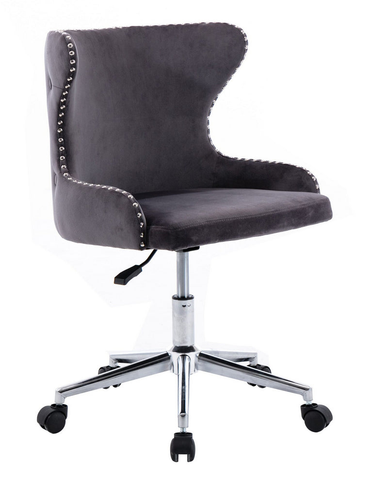 Mckenna Grey Fabric Adjustable Office Chair