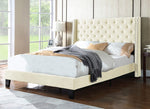 Meilani Beige Fabric Full Bed