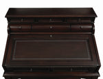 Milo Warm Brown Wood Secretary Desk