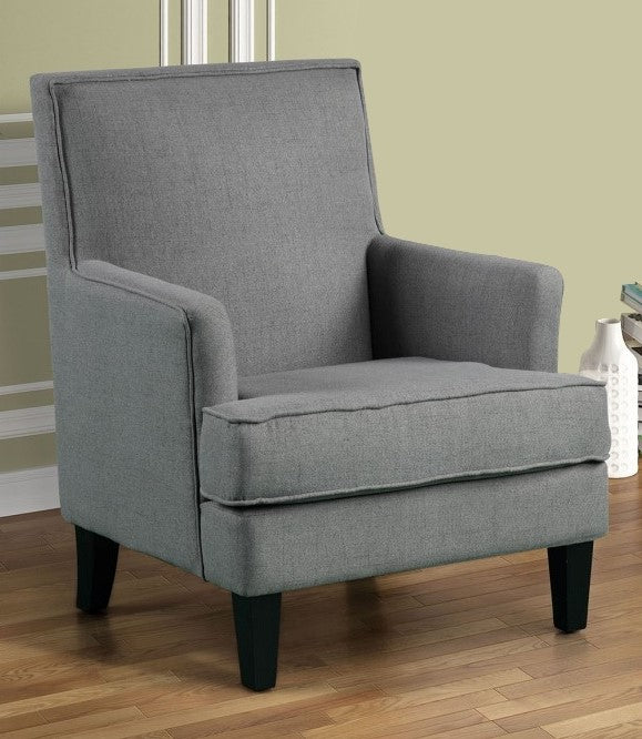 Mirembe Dark Grey Fabric Accent Chair