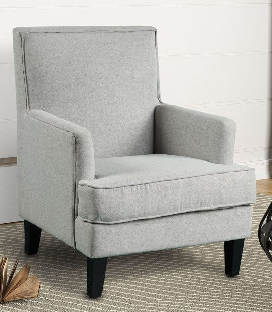 Mirembe Light Grey Fabric Accent Chair