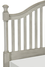 Mossbrook Light Gray Wood King Bed