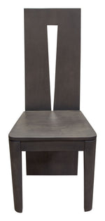 Motion 2 Smoke Grey Solid Mango Wood Side Chairs