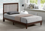 Myrtle Brown Wood Twin XL Platform Bed