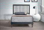 Myrtle Gray Wood Twin XL Platform Bed