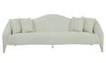 Naya Cream Velvet Sofa (Oversized)