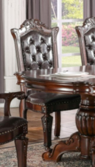 Nerthus 2 Brown/Cherry Side Chairs