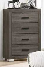 Nikole Brown Wood 4-Drawer Chest