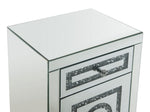 Noralie Mirrored Accent Table with Drawer