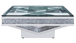 Noralie Mirrored/Faux Diamonds Coffee Table