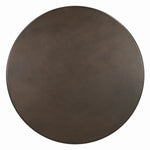 Oswego Dark Russet/Antique Bronze Round Dining Table