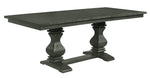 Paula 7-Pc Gray Counter Height Table Set