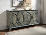 Pavan Rustic Gray Wood Console Table