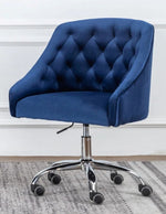 Phile Blue/Silver Office Chair