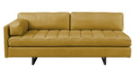 Radia Turmeric Top Grain Leather Sofa