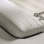 Reigate Light Gray Chenille Loveseat