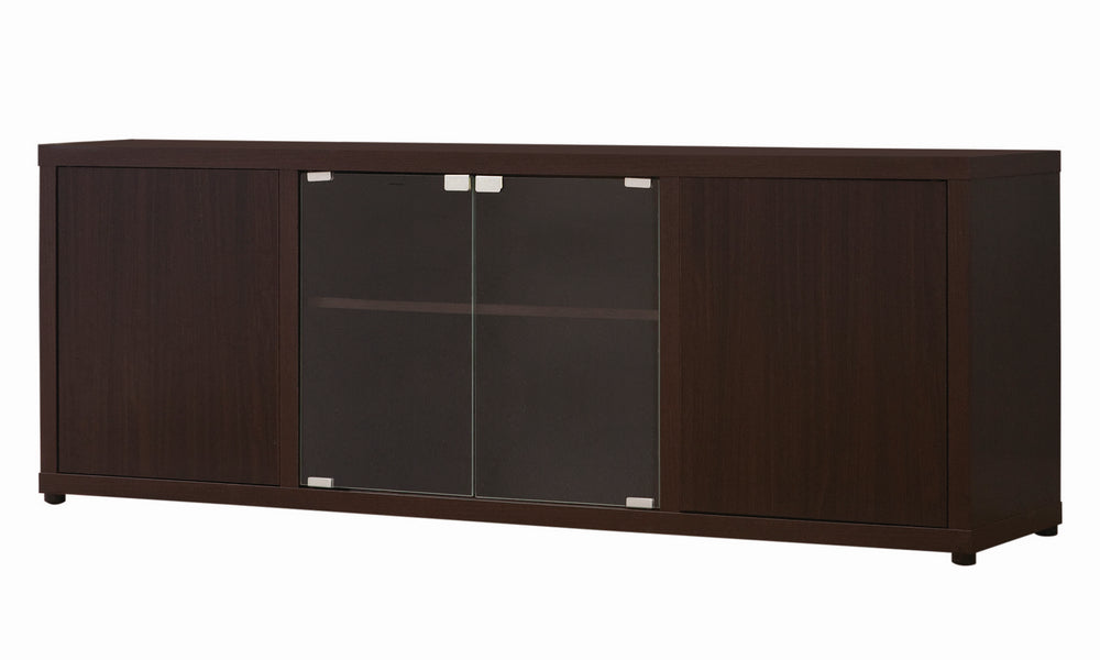 Riccarda Cappuccino Wood 60" TV Console