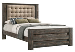 Ridgedale 5Pc Weathered Dark Brown King Bedroom Set (Oversized)