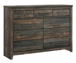 Ridgedale 5-Pc Weathered Dark Brown Queen Bedroom Set