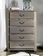 Rockwall Weathered Gray Pine Wood Chest