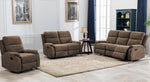 Ronald Brown Fabric Manual Recliner Loveseat