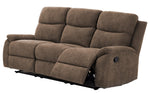 Ronald Brown Fabric Manual Recliner Sofa