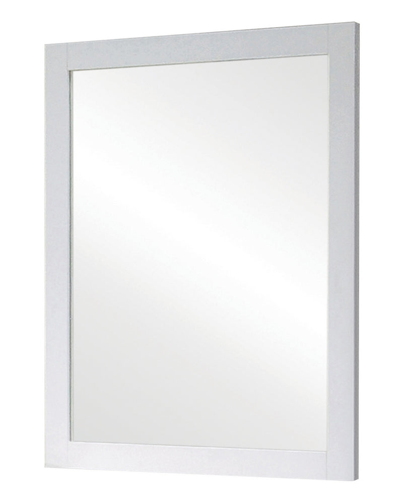 Selena Buttermilk Wood Frame Dresser Mirror