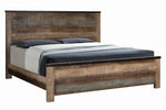 Sembene 5-Pc Antique Multicolor Wood Cal King Bedroom Set