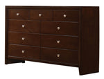 Serenity 5-Pc Rich Merlot Wood King Bedroom Set