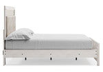 Altyra Gray/White Queen Panel Bed