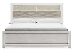 Altyra White King Bookcase Bed