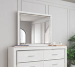 Altyra White Wood Dresser Mirror