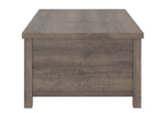 Arlenbry Gray Wood Lift-Top Coffee Table