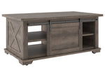 Arlenbry Gray Wood Coffee Table