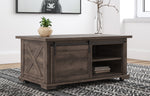 Arlenbry Gray Wood Coffee Table