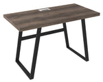 Arlenbry Gray Wood Home Office Small Desk