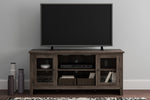 Arlenbry Gray Wood LG TV Stand