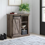 Arlenbury Antique Gray Wood Accent Cabinet