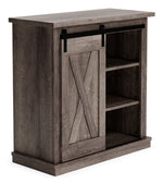 Arlenbury Antique Gray Wood Accent Cabinet